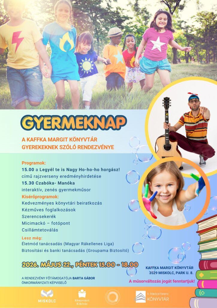 Gyereknap Kaffka Margit Könyvtár